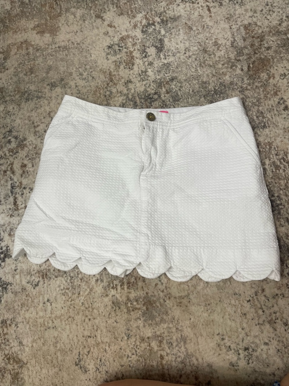 EUC - Lily Pulitzer Skort in White - Women’s Size 8